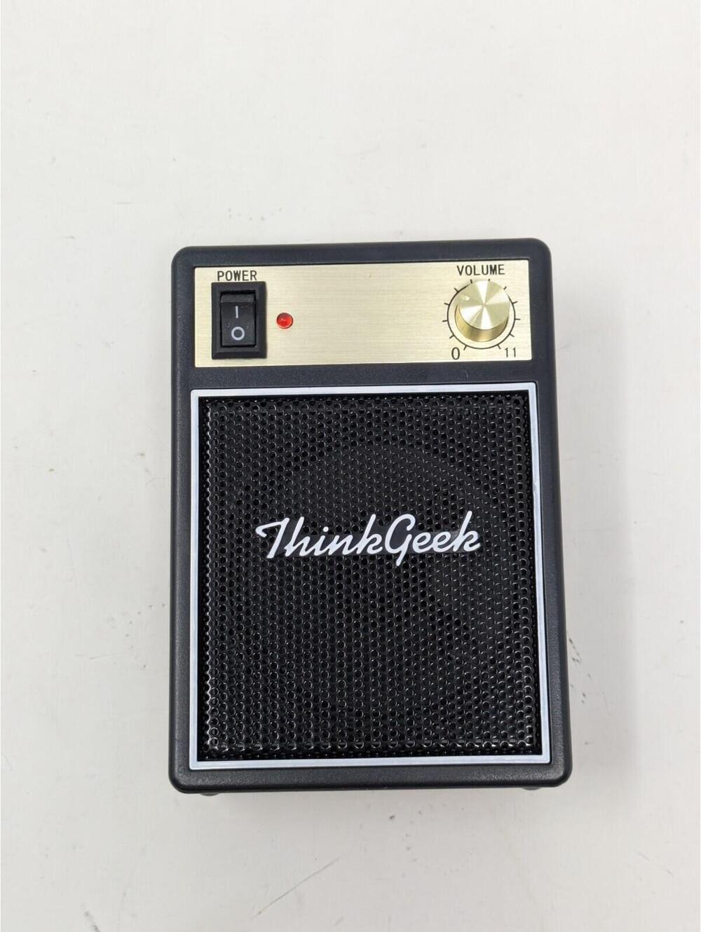 ThinkGeek TGA912-01 Mini Music Amplifier for Rock Guitar Shirt
